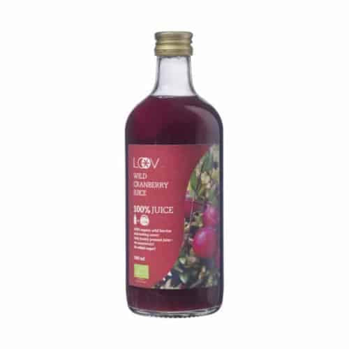 LOOV’s Wild Cranberry Juice