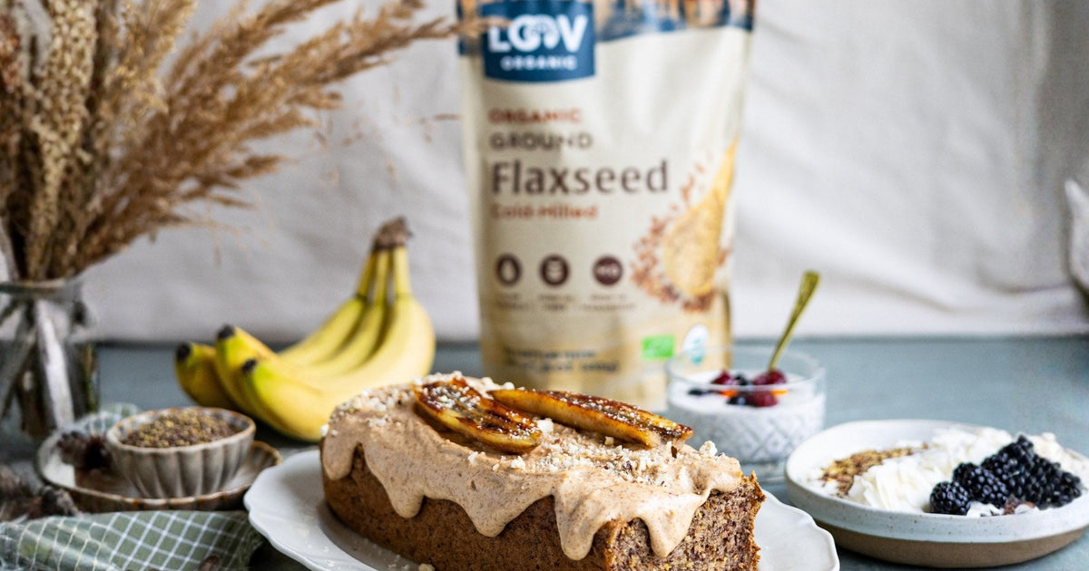 Banana Loaf with Flaxseeds
 &ndash; LOOV