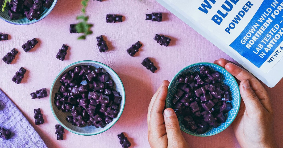 Blueberry Gummy Bears
 &ndash; LOOV