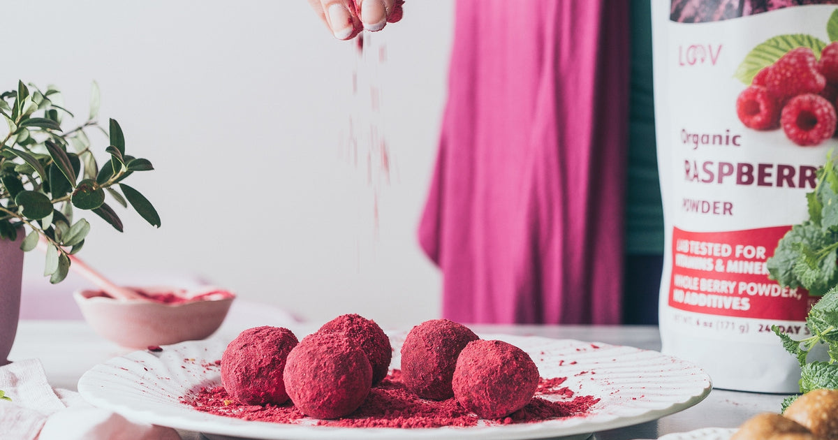 Bliss Balls with Berrylicious Raspberry – LOOV