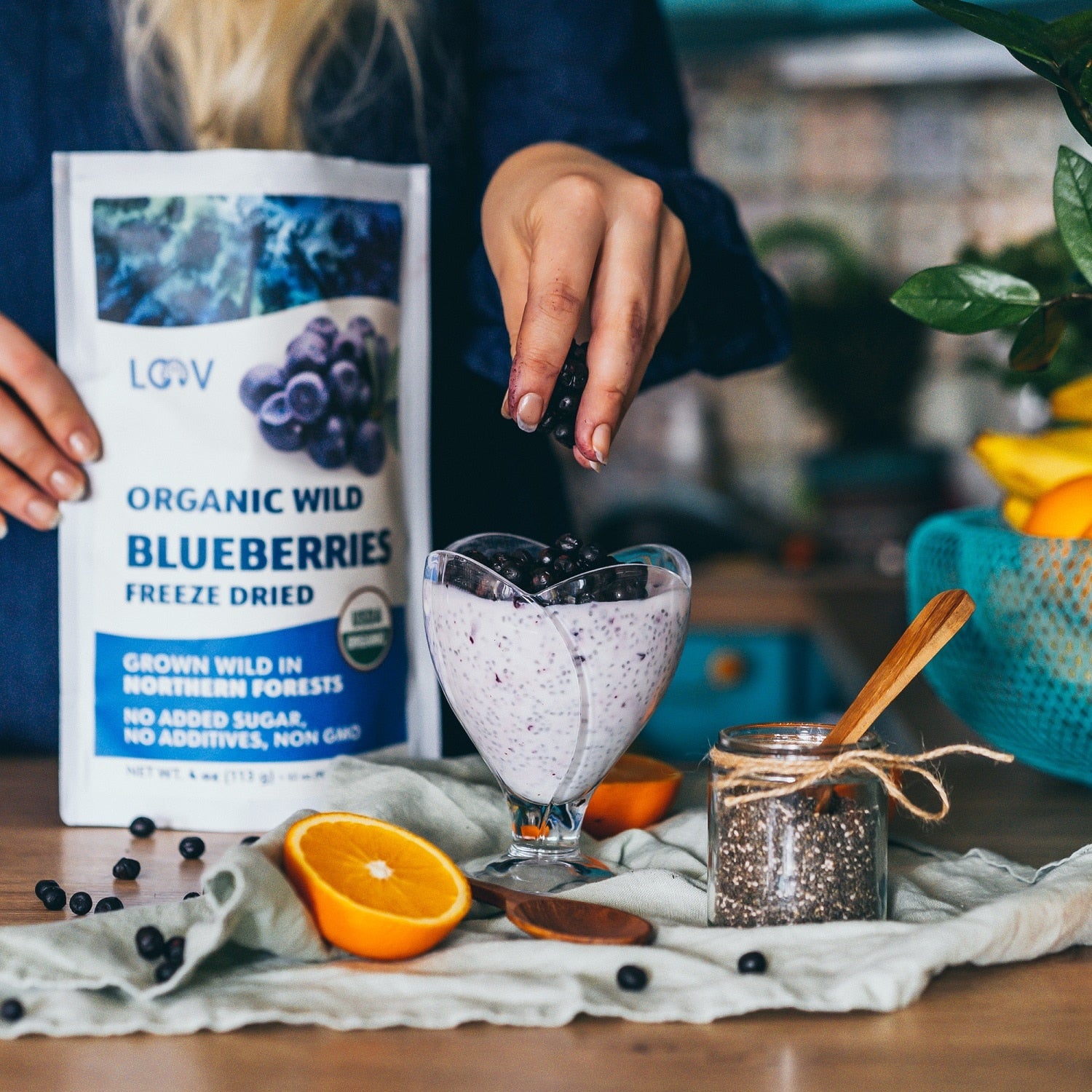 Blueberry Smoothie Bowl – LOOV
